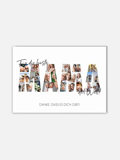 Poster Muttertag Bilder für Mama