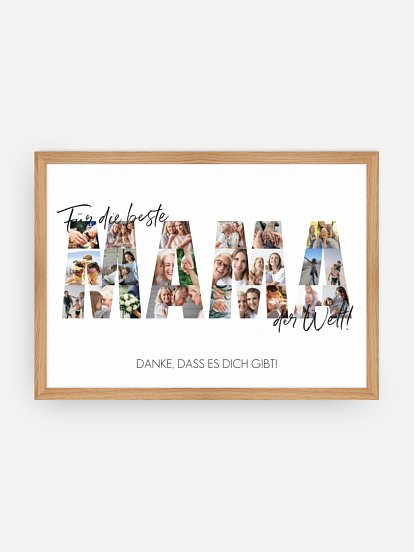 Poster Muttertag Bilder für Mama