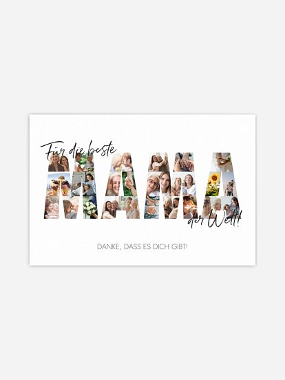 Poster Muttertag Bilder für Mama