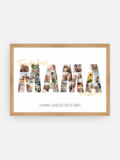 Poster Muttertag Bilder für Mama