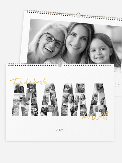 Wandkalender Bilder für Mama