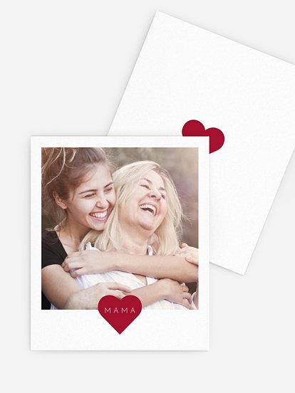 Retro Bilder Muttertag With all my Heart