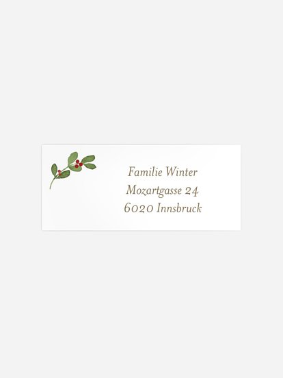 Greenery Ornament Kraftpapier