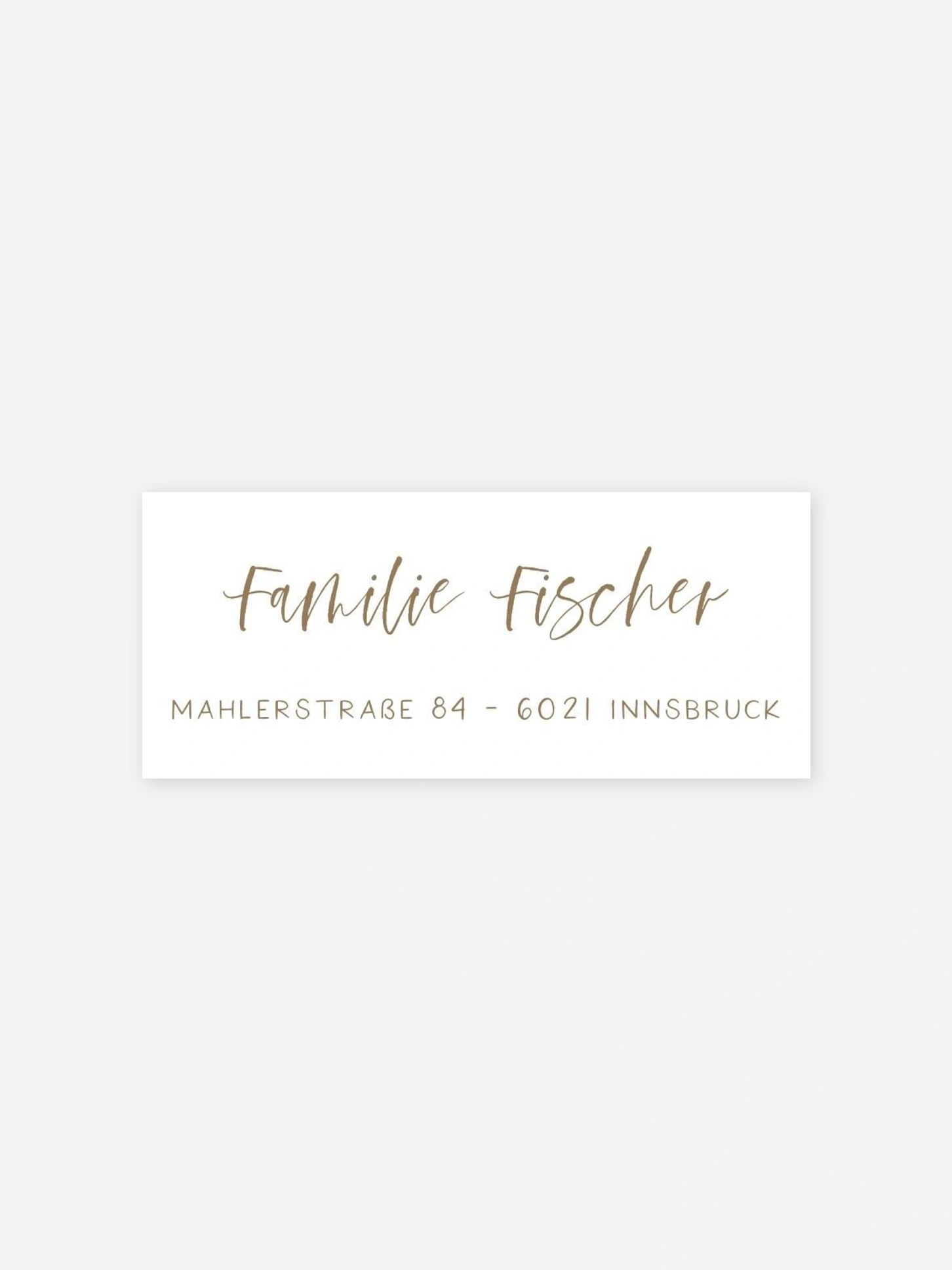 Absenderaufkleber Weihnachten Love & Laughter