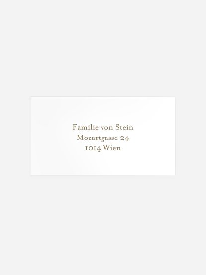 Empfängeraufkleber Weihnachten Wertschätzung