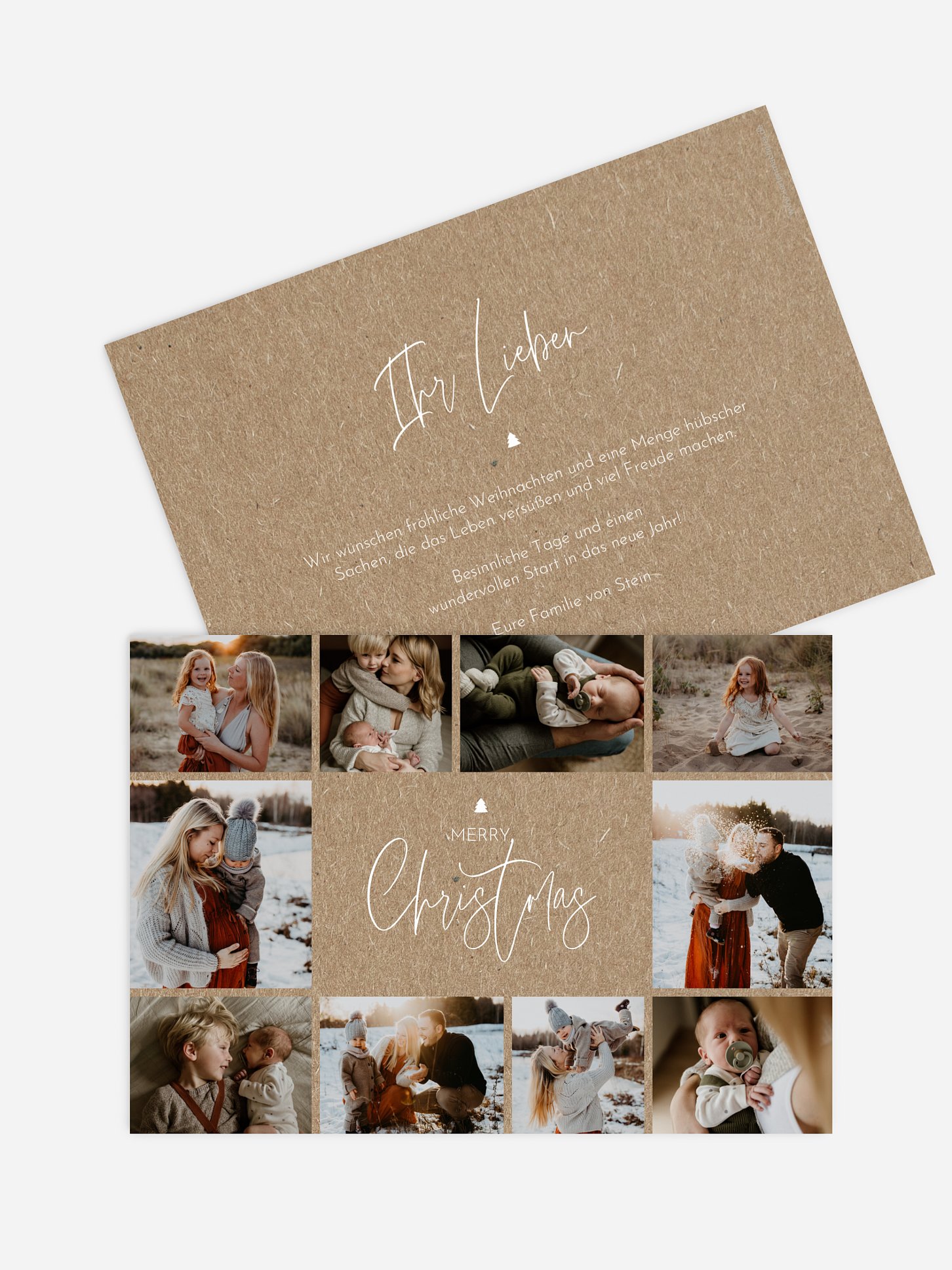 Weihnachtskarte Weihnachts Galerie Kraftpaier