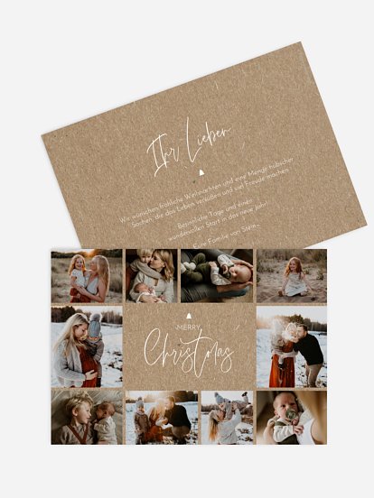 Weihnachtskarte Weihnachts Galerie Kraftpaier