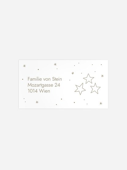 Weihnachtssterne Kraftpapier