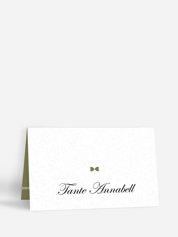 Tischkarte Hochzeit Timeline