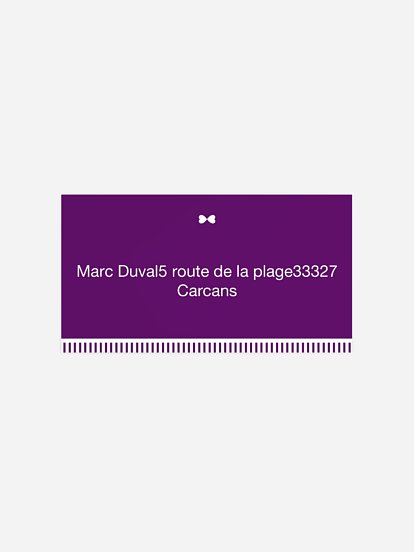 étiquette destinataire anniversaire Timeline