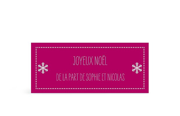 Étiquette cadeau Noël Joyeuses fêtes