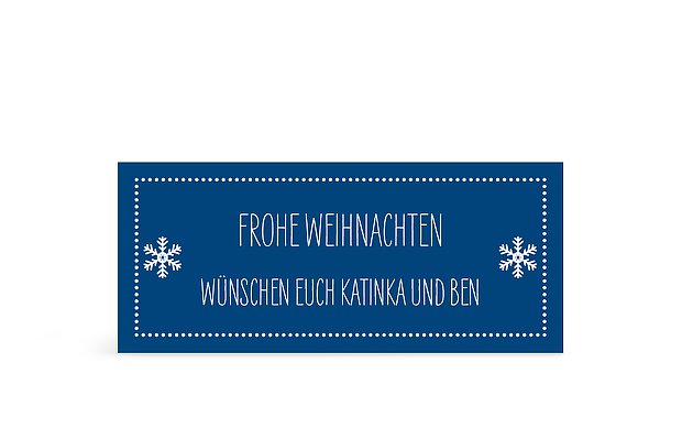 Geschenkaufkleber Weihnachten Fröhliche Weihnachten