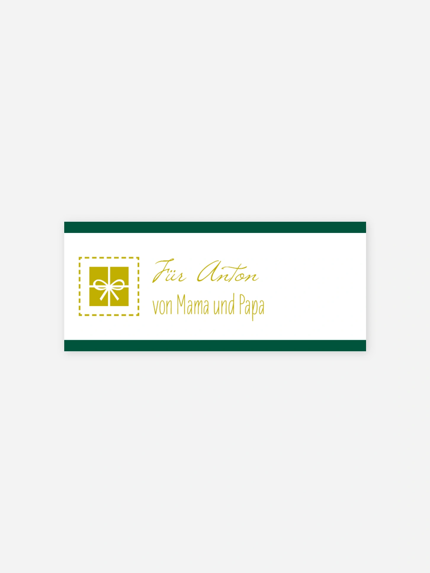 Geschenkaufkleber Weihnachten Weihnachtspaket