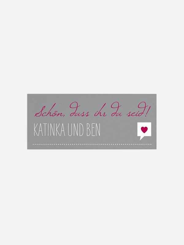Geschenkaufkleber Hochzeit Fotolinie