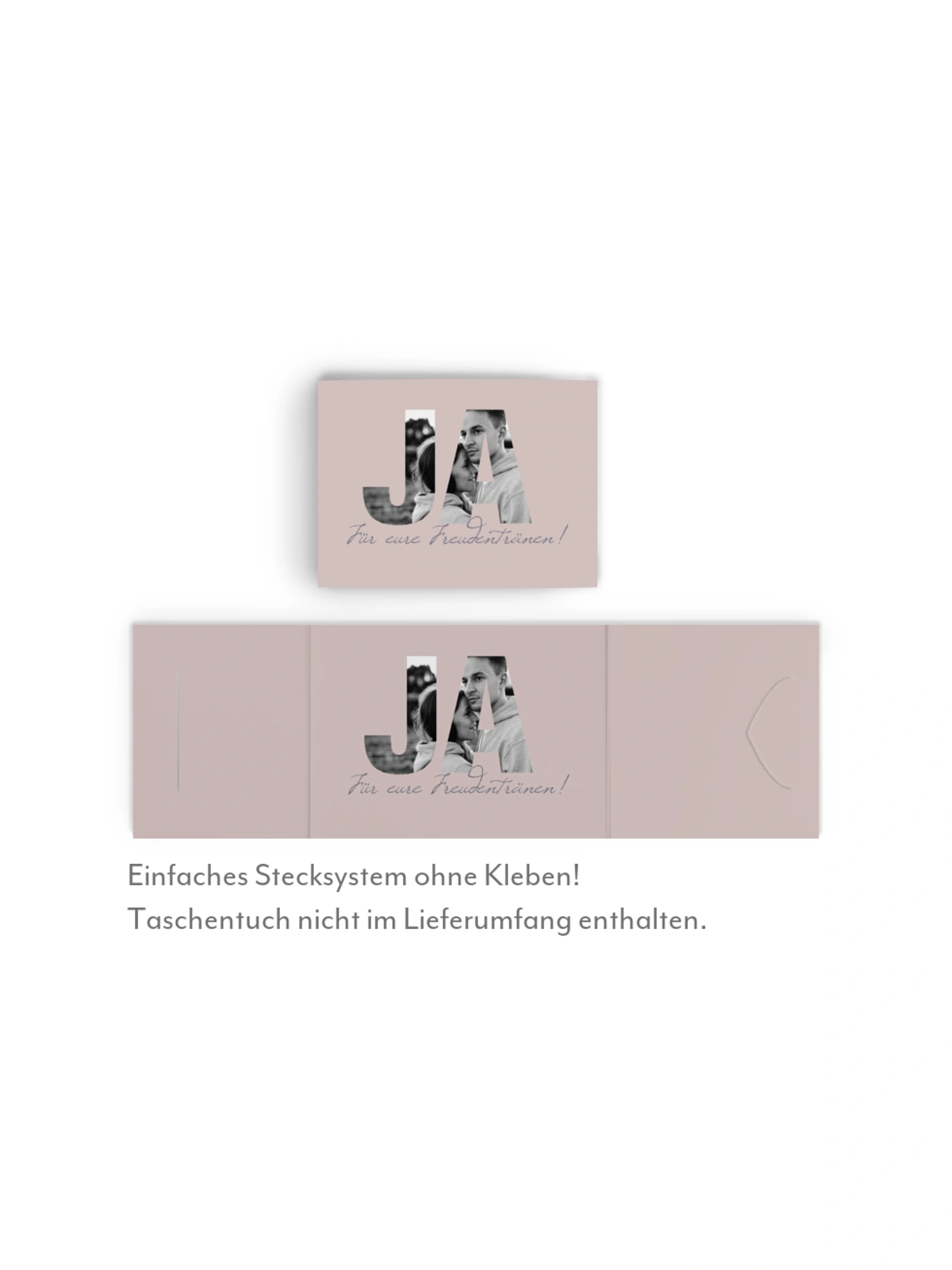Freudentränen-Taschentücher Durchblick