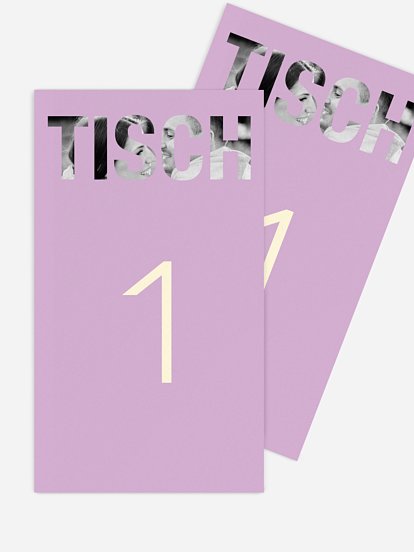 Tischnummer Durchblick