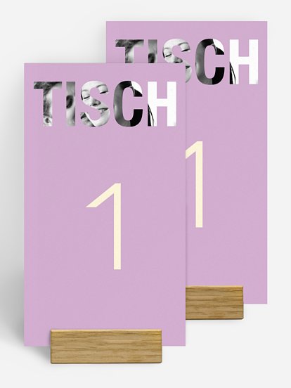 Tischnummer Durchblick