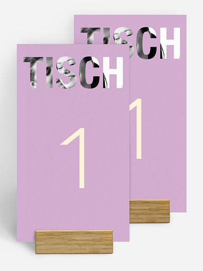 Tischnummer Durchblick