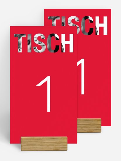 Tischnummer Durchblick