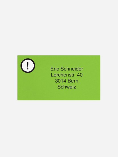 Empfängeraufkleber Geburtstag Quizfrage