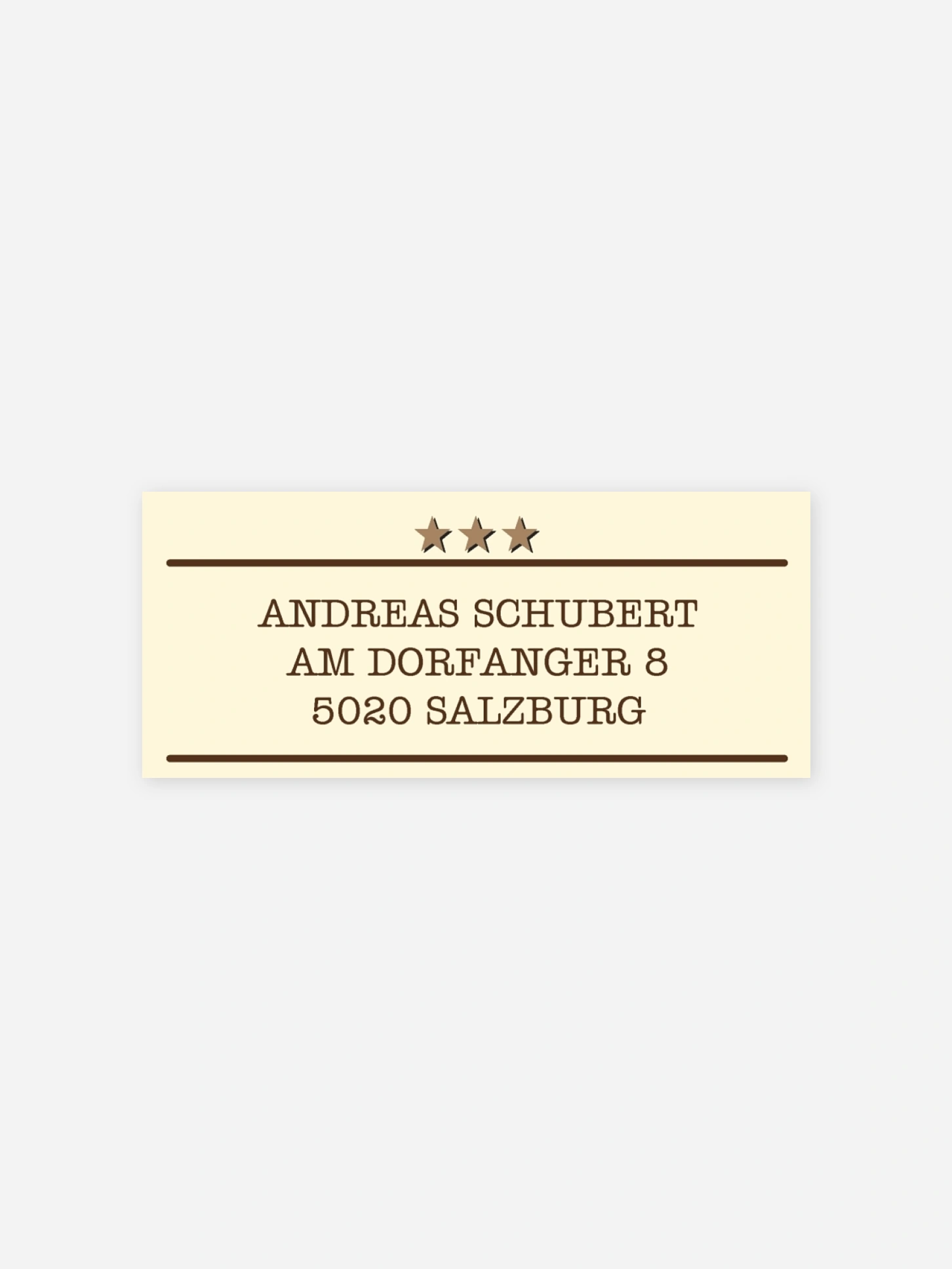 Absenderaufkleber Geburtstag Wanted