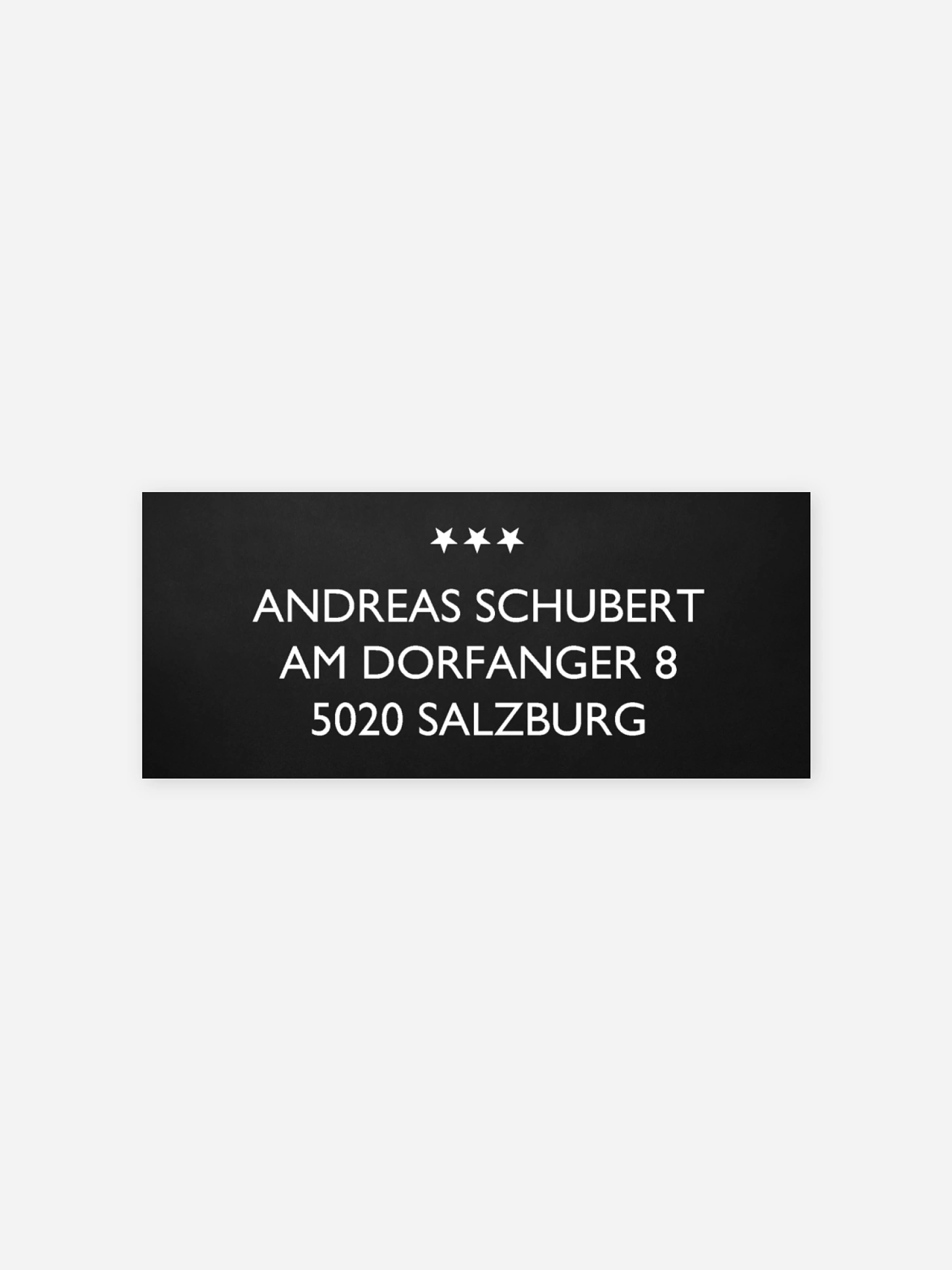 Absenderaufkleber Geburtstag Party Police