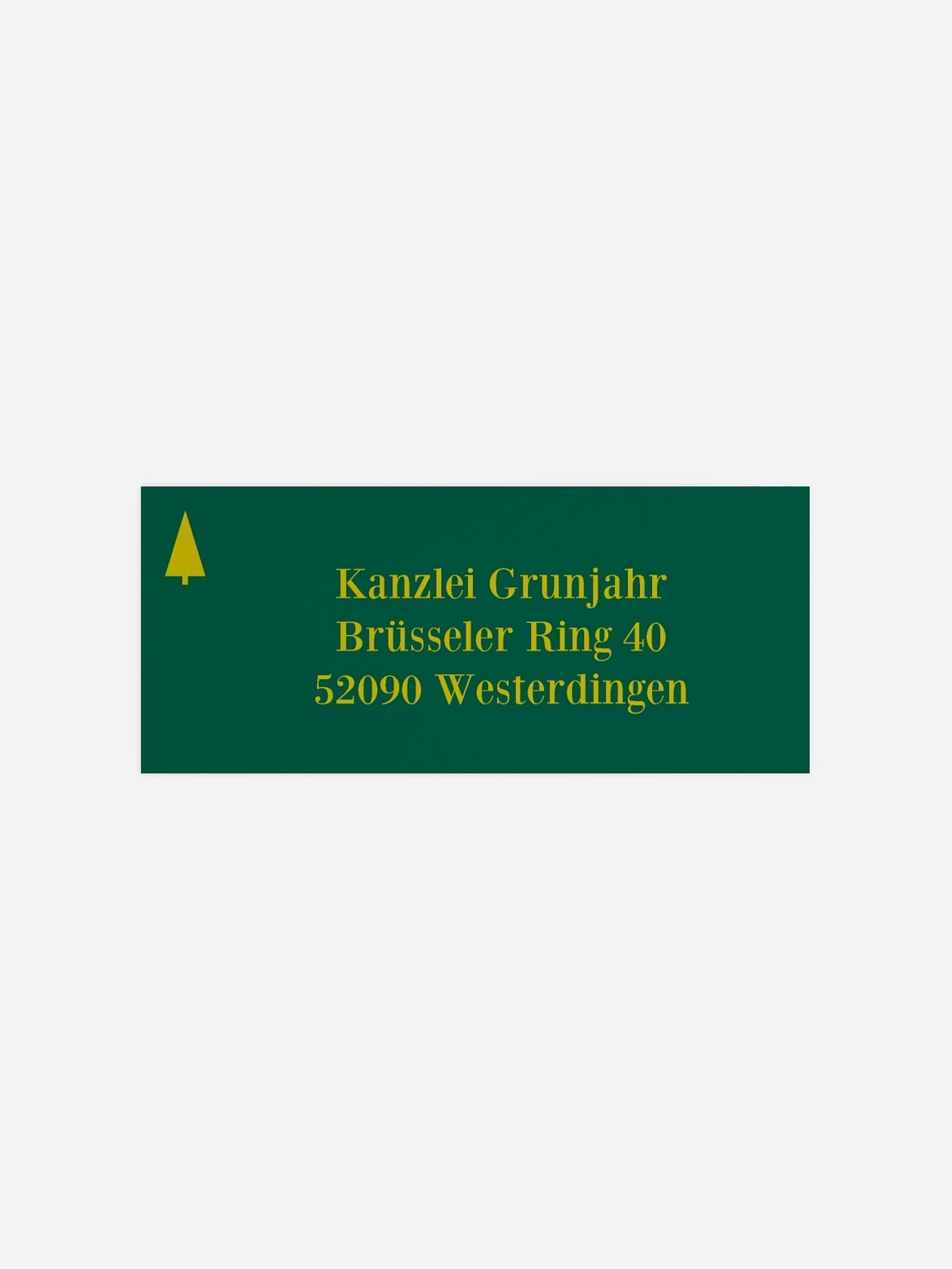 Absenderaufkleber geschäftl. Weihnachten Simply Christmas