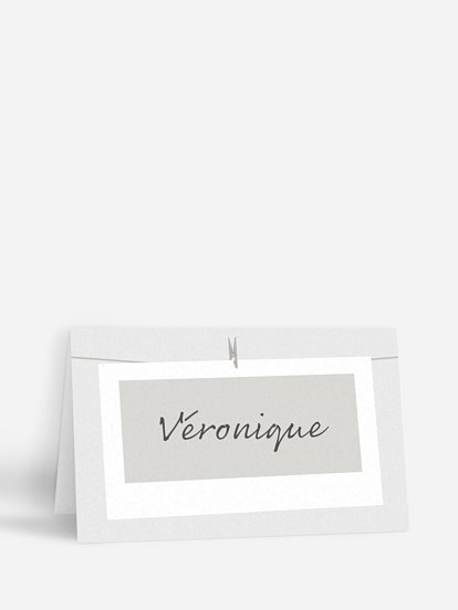 marque-place anniversaire Polaroid en fête