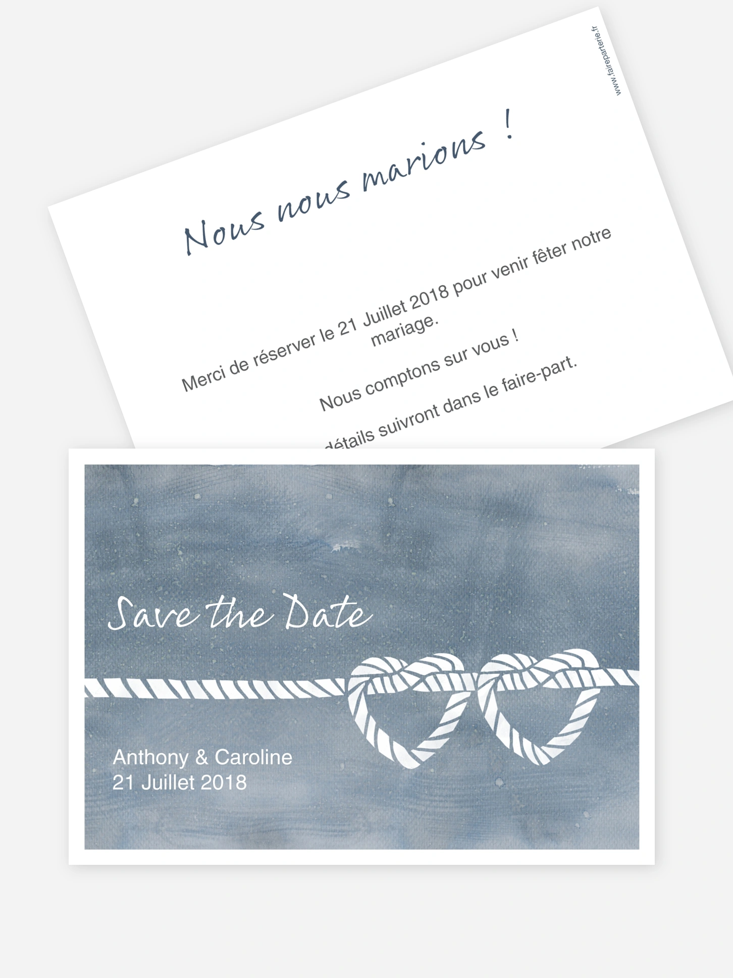 Save the date Coeur marin