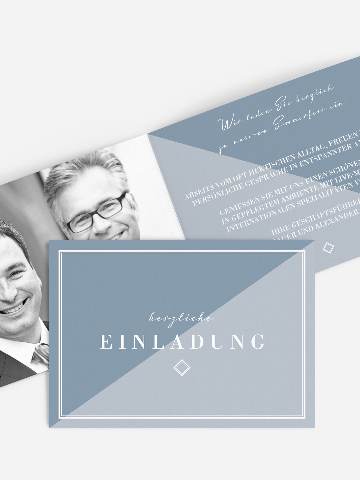 Partyeinladung Farbenspiel
