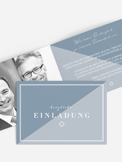 Partyeinladung Farbenspiel