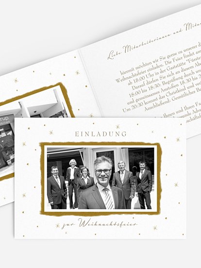 Weihnachtsfeier Sternenzauber