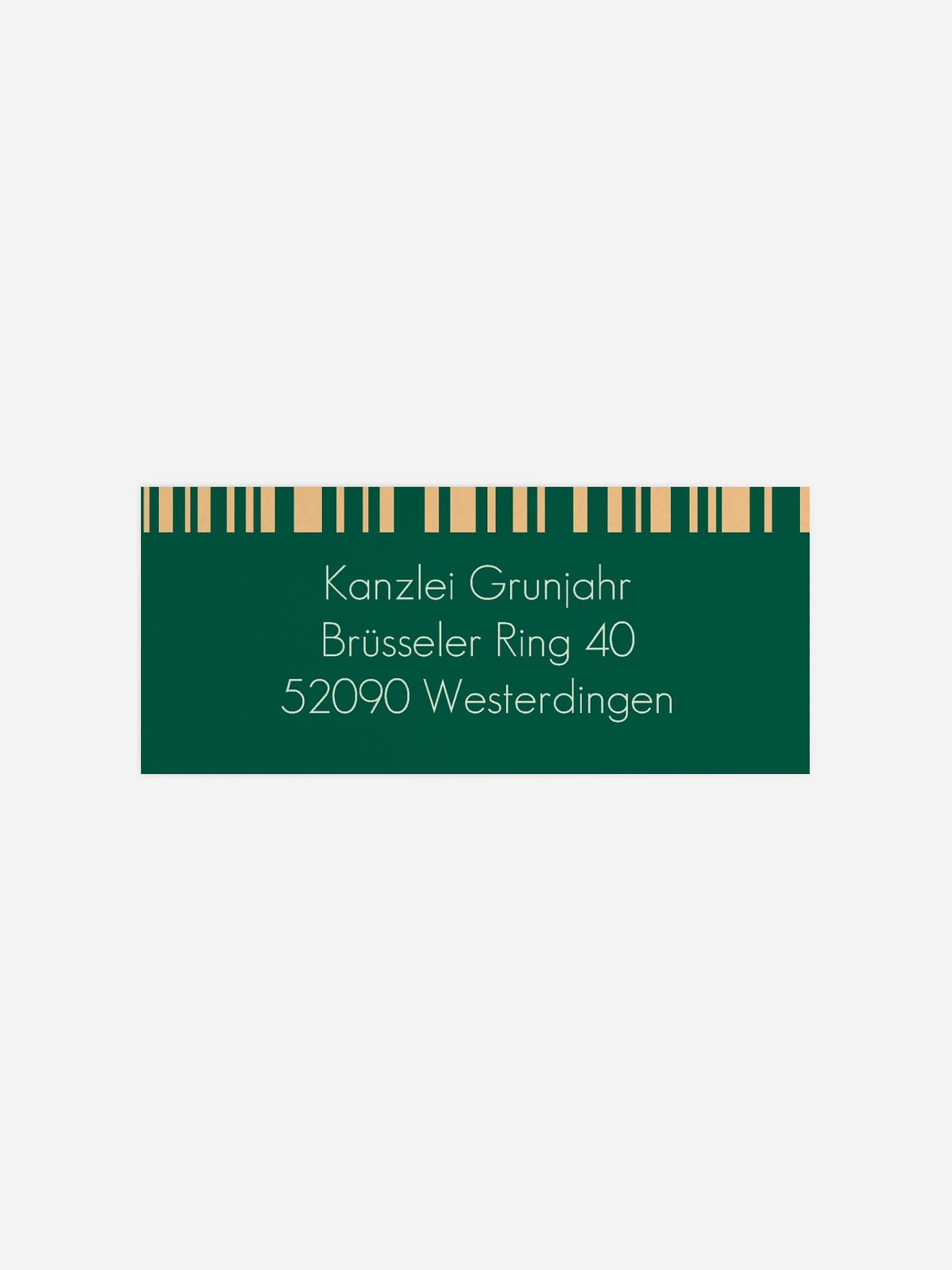 Absenderaufkleber geschäftl. Weihnachten X-Mas Code