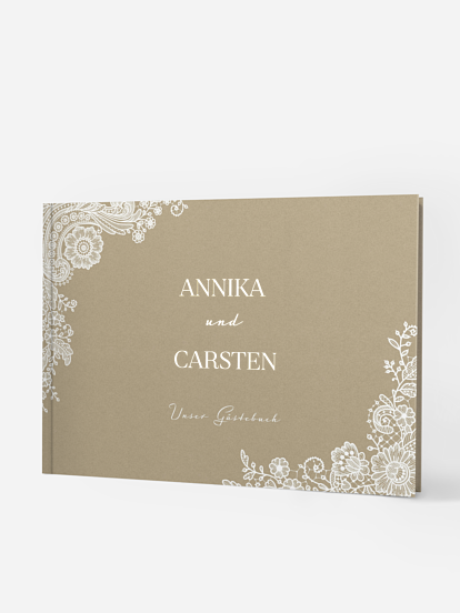 Gästebuch Vintage Lace