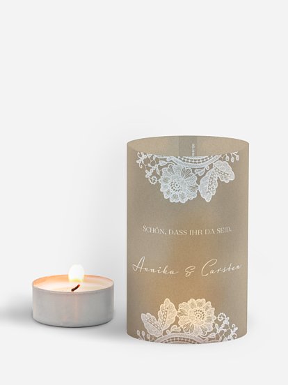 Windlichter Vintage Lace
