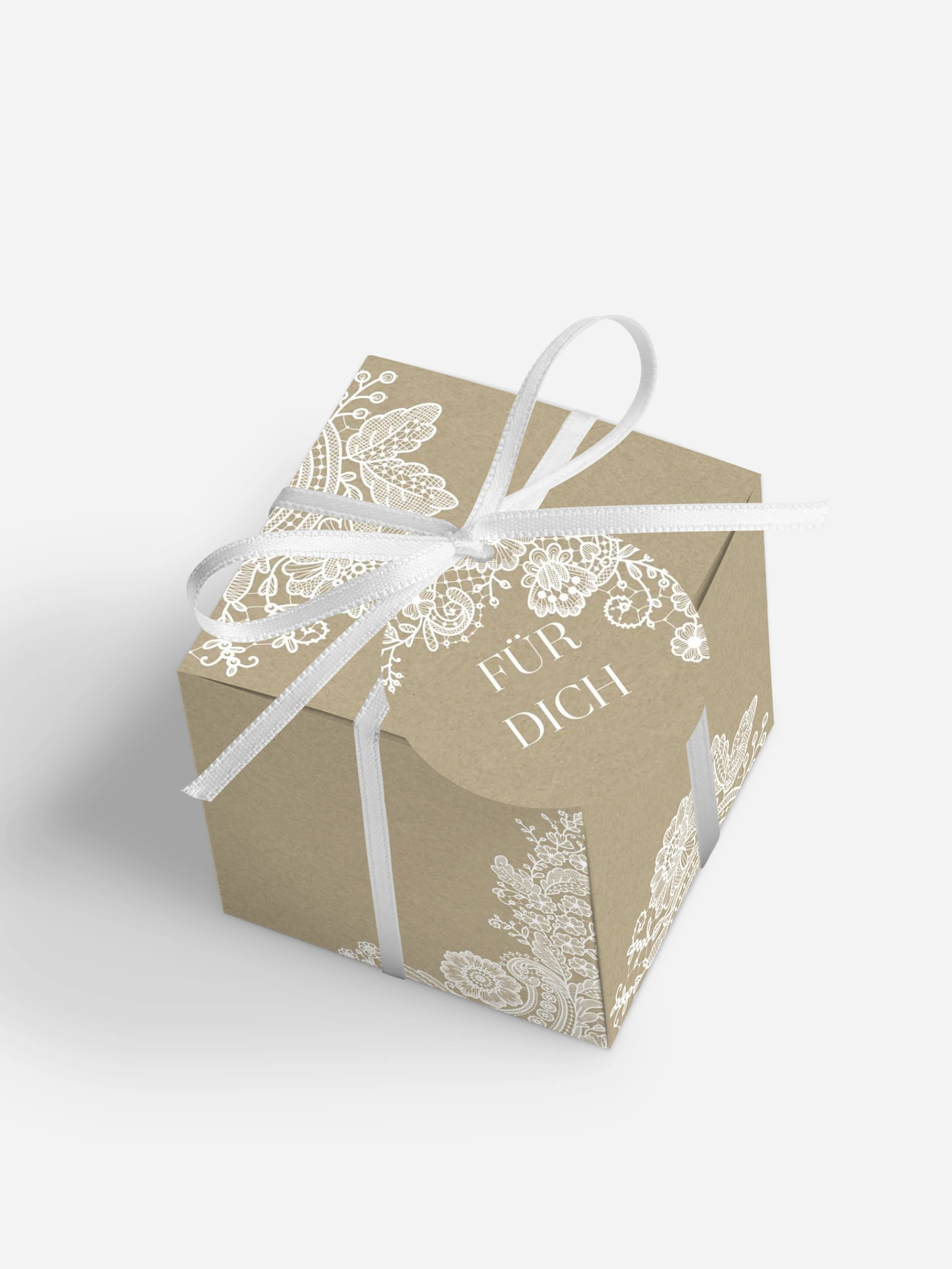 Gastgeschenkbox Vintage Lace