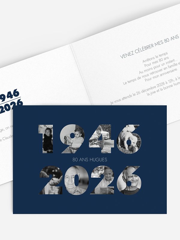 Invitation Anniversaire 80 1942 22