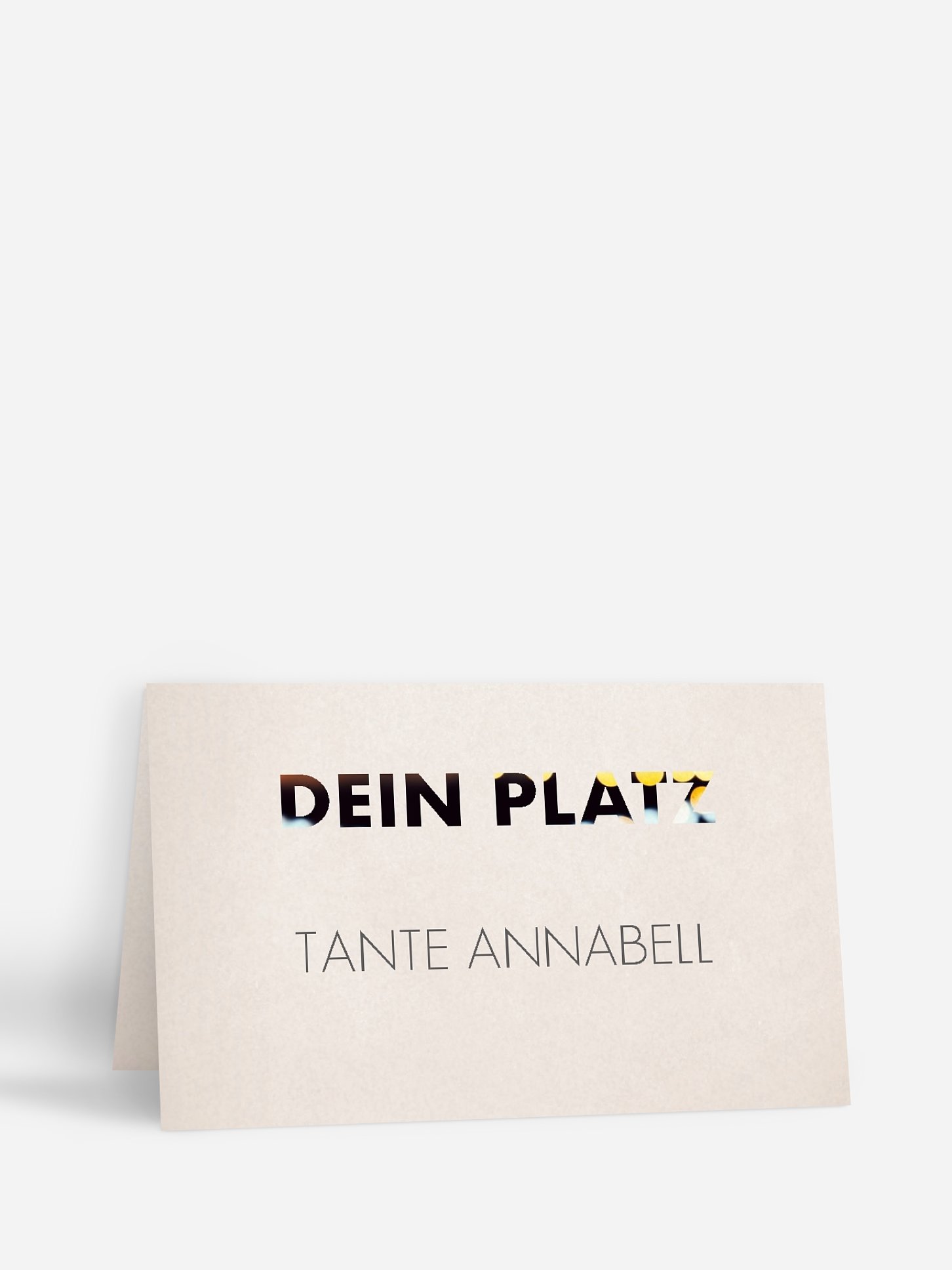 Tischkarte Geburtstag Jahreszahlen