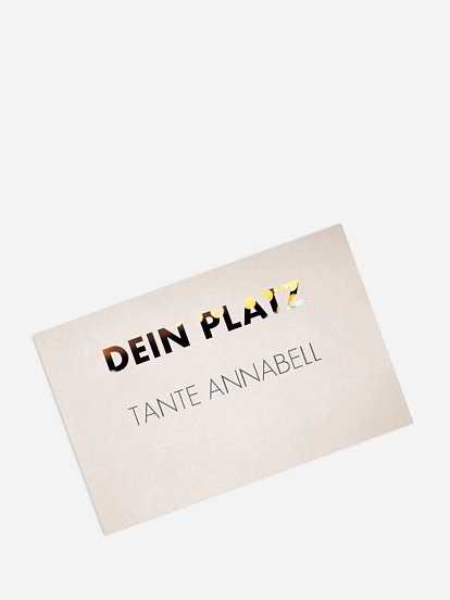 Tischkarte Geburtstag Jahreszahlen