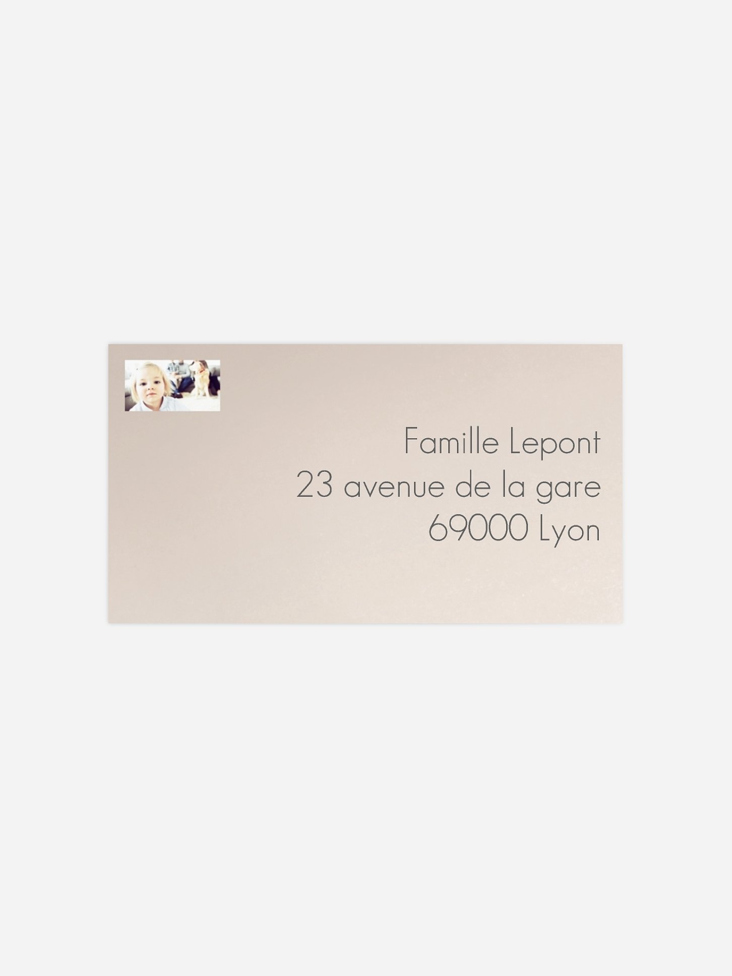 étiquette destinataire anniversaire 2018