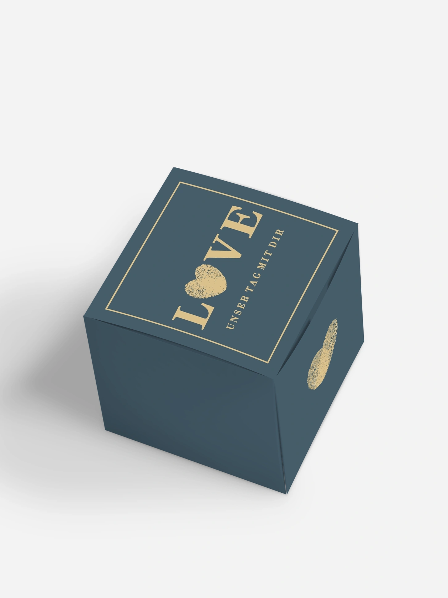 Gastgeschenkbox personalisiert Loveprint