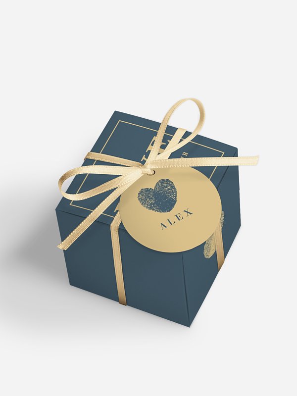 Gastgeschenkbox personalisiert Loveprint