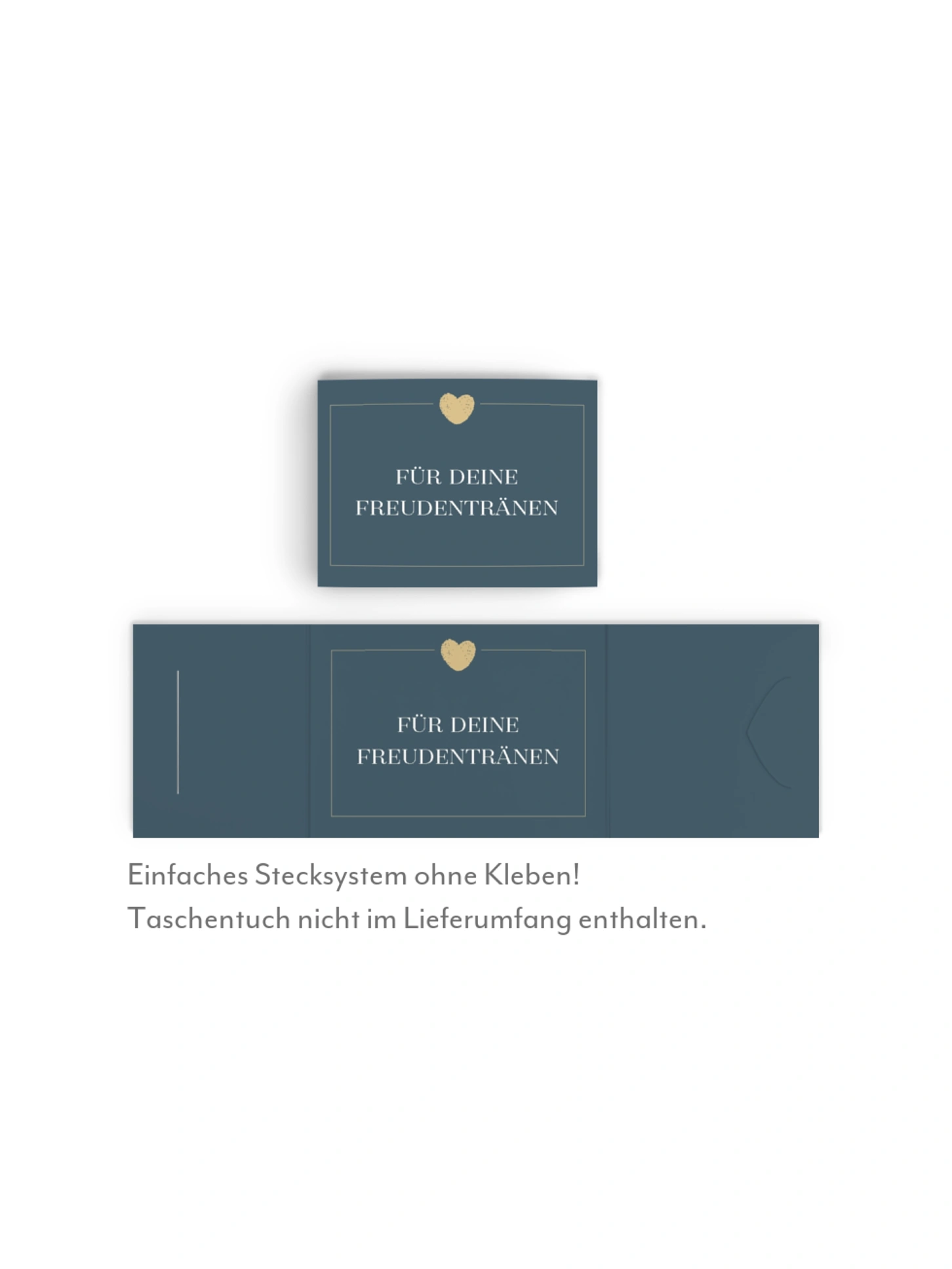 Freudentränen-Taschentücher Loveprint
