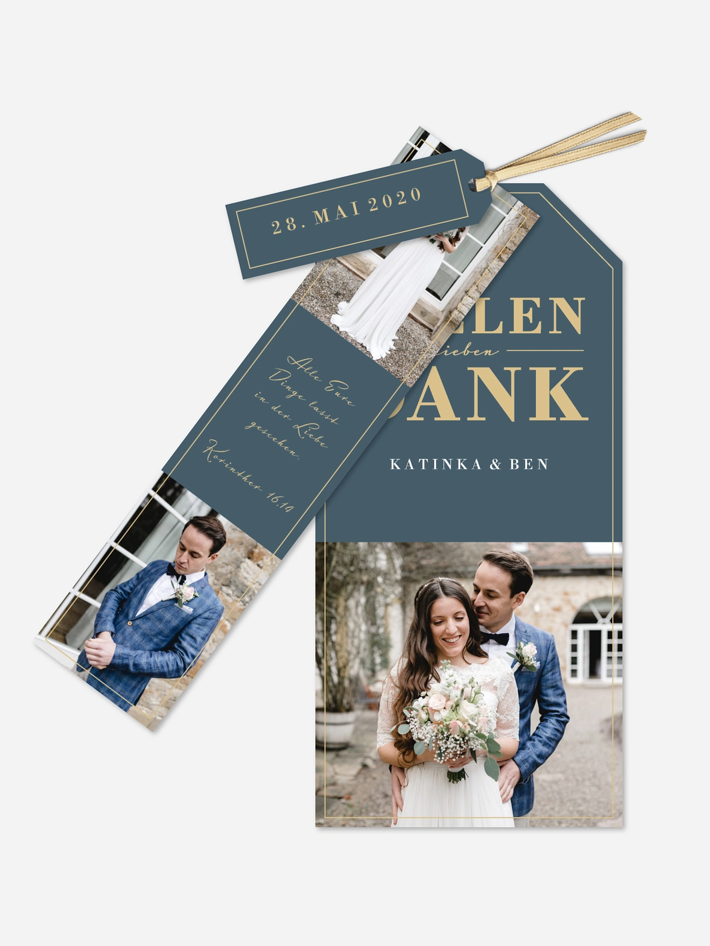 Dankeskarte Hochzeit Loveprint