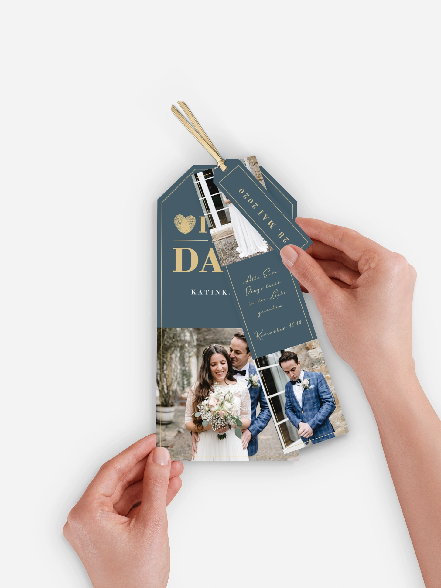 Dankeskarte Hochzeit Loveprint