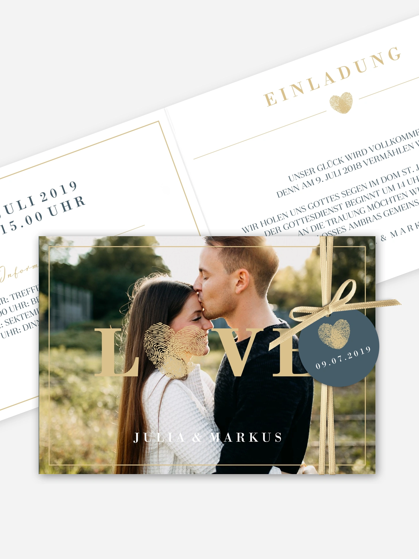 Hochzeitseinladung Loveprint