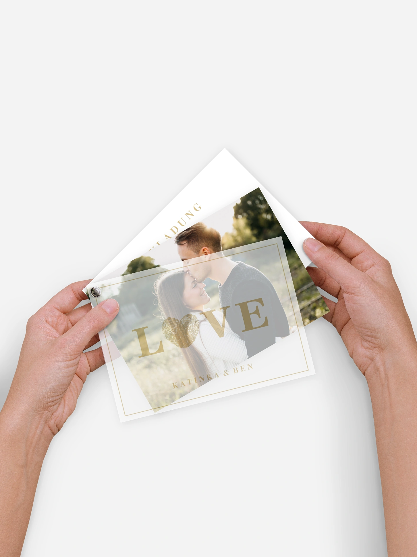 Hochzeitseinladung Loveprint