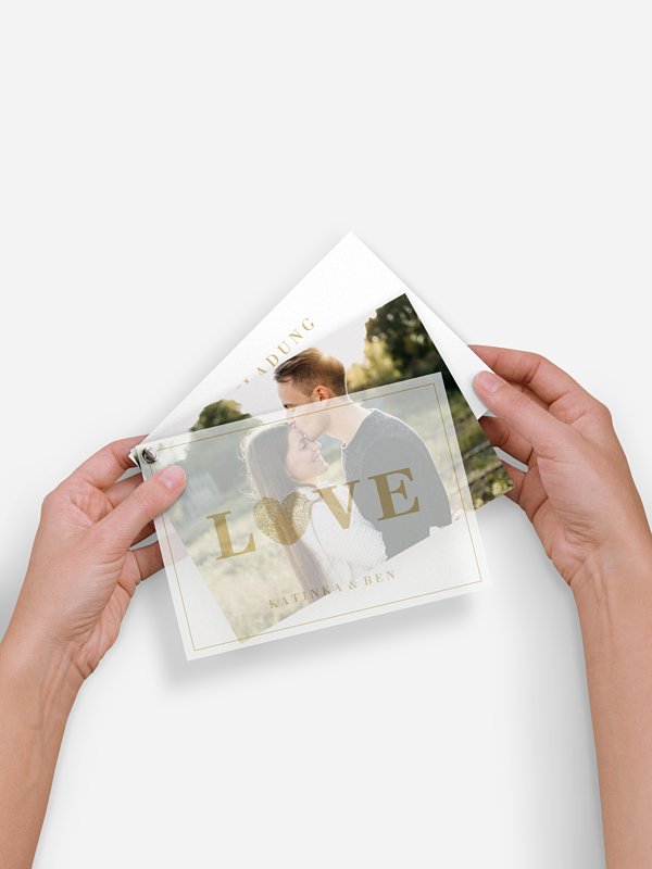 Hochzeitseinladung Loveprint