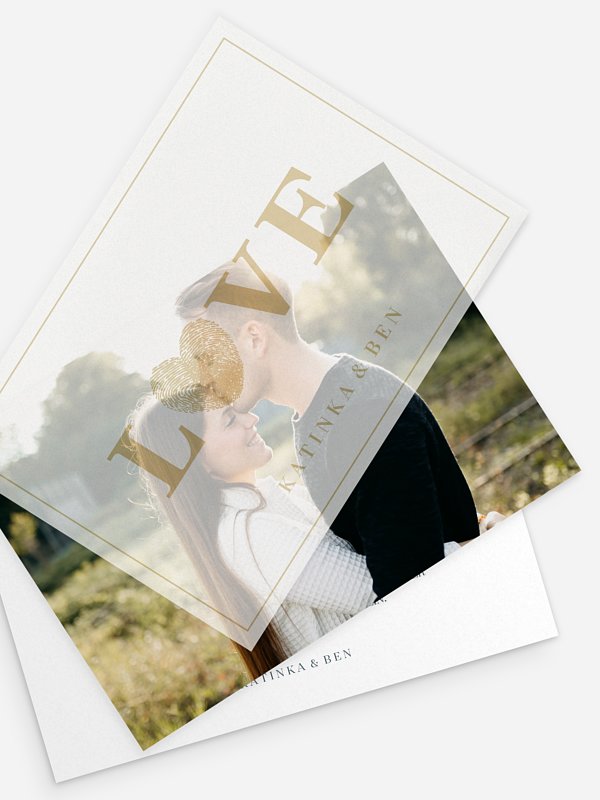 Hochzeitseinladung Loveprint