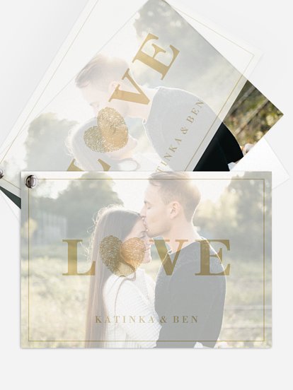 Hochzeitseinladung Loveprint